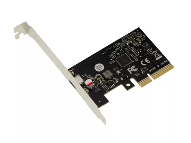 PCIe x4 - 1 port USB 3.2 Gen 2x2 20G type C CHIPSET ASM3242, High et Low profile