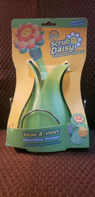 Scrub Daddy VASE & VALET Decorative Storage For Scrub Daisy Dishwand System