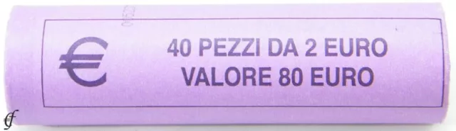 Italien Rolle 2 Euro 2003 mit 40 Münzen prägefrisch