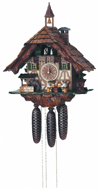 Pendule à coucou Maison de la Forêt-Noire KA 887 EX neuf Pendule à coucou Maison de la Forêt-Noire KA 887 EX neuf