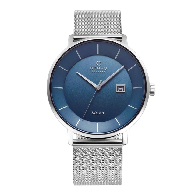 Obaku V222GRCLMC-X Ex Display Uomo Nordly's -cyan Polso
