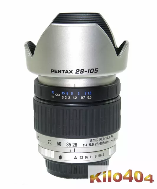 SMC Pentax FA 28-105mm 1:4-5,6 IF ✯ TOP ✯ K Bajonett ✯ K-5 ✯ KF ✯ K-1 ✯ K-3 ✯ KP