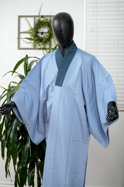 Dear Vanilla Japanese Juban Undergown Men's Kimono Authentic Vintage Japan Mint 3