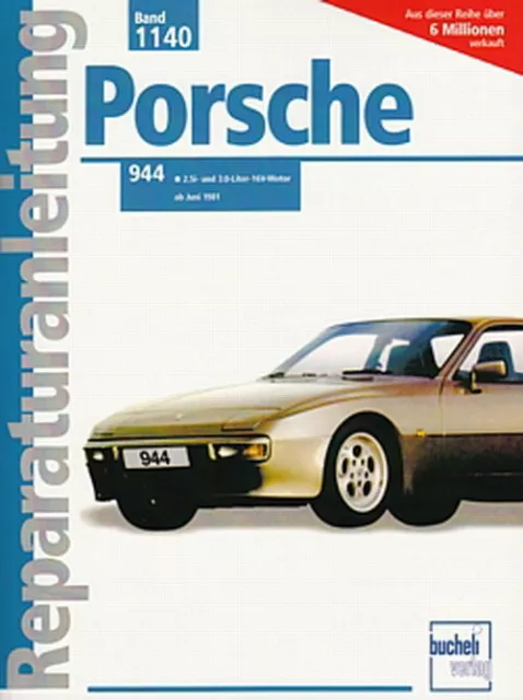 PORSCHE 944 ab 1981, Reparaturanleitung Reparatur-Buch/Handbuch/Wartung/Pflege