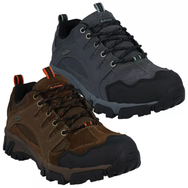 Hi-Tec Mens Auckland II Waterproof Walking Shoes Hiking Trail Trek Trainers