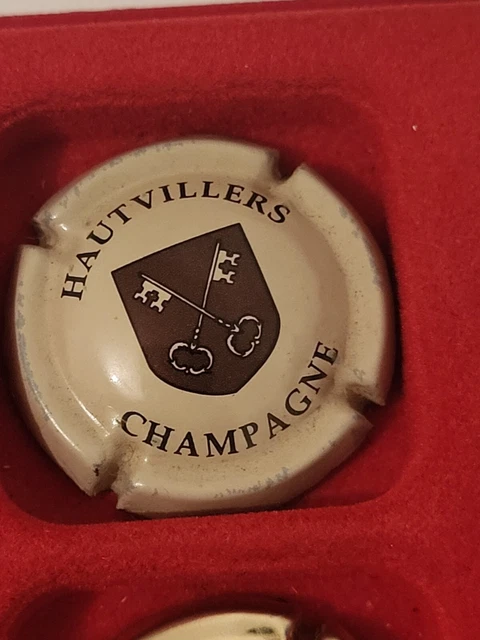 Lot De 3 Capsules De Champagne HAUTVILLERS – Publicité – Neuves – France