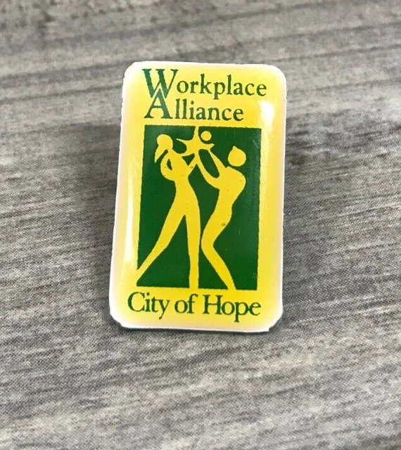 Workplace Alliance City Of Hope Lapel Hat Jacket Shirt Vest Backpack Bag Pin
