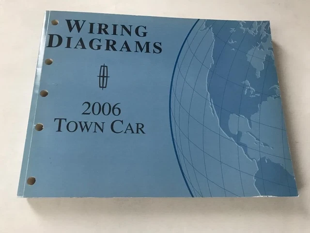 2006 Lincoln Town Car Wiring Service Repair Shop Manual Limo Light Free Shipping