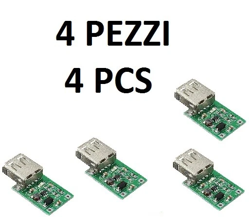 Dc Step Up 2V-5V To 5V 1200MA 1.2A Boost USB Furniture Power Supply Booster 4PCS