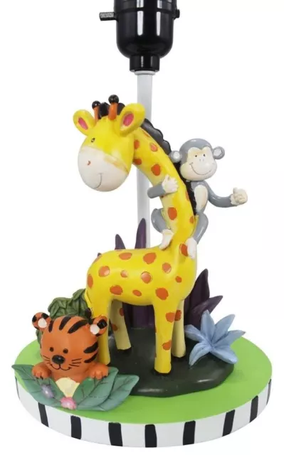 TABLE LAMP for Kids Room Jungle Animal Sunny Safari Small FANTASY FIELDS NEW