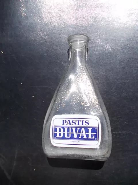 Superbe pichet PASTIS DUVAL logo deux faces 1960 Ricard pastis anis anisette !