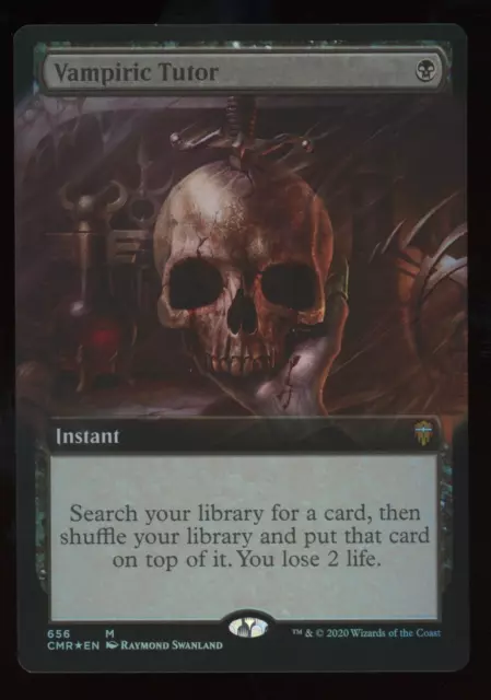Vampiric Tutor - FOIL - Extended Art - MTG Commander Legends - RareCo