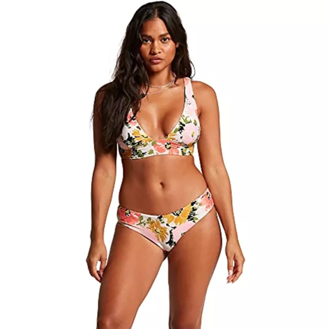MSRP $40 Volcom Counting Down Cheeky Bikini Bottoms Size Medium NWOT