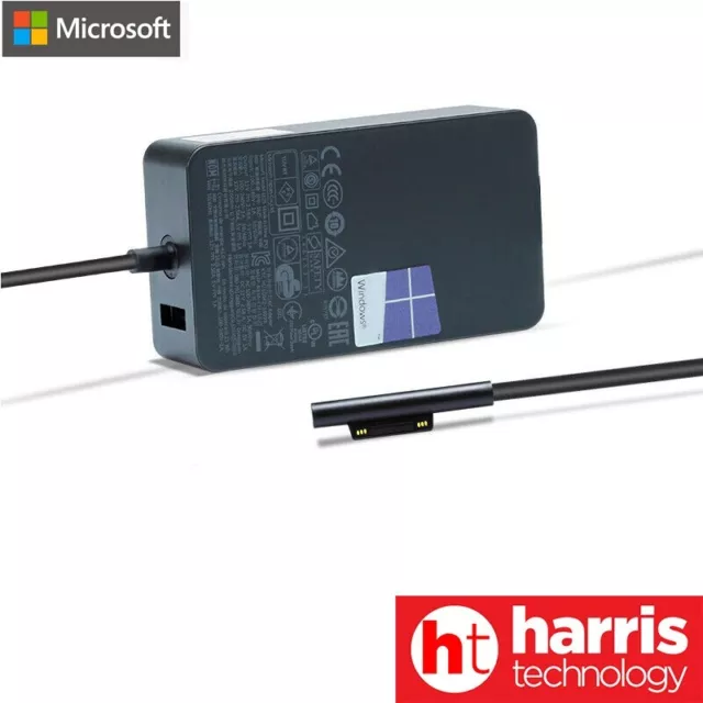 (Used) Genuine Microsoft 65W (1706) AC Adapter Charger For Surface Pro 3 4 5 6