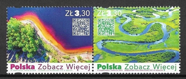 Polen Mi.Nr. 5215-5216** (2020) postfrisch/Tourismus