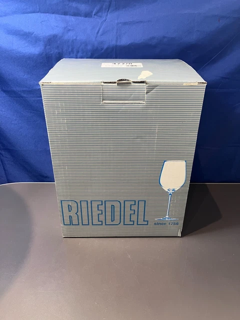 RIEDEL Crystal Set 6 Champagne Flute 477/8 Calici champagne / Sherry NEW IN BOX
