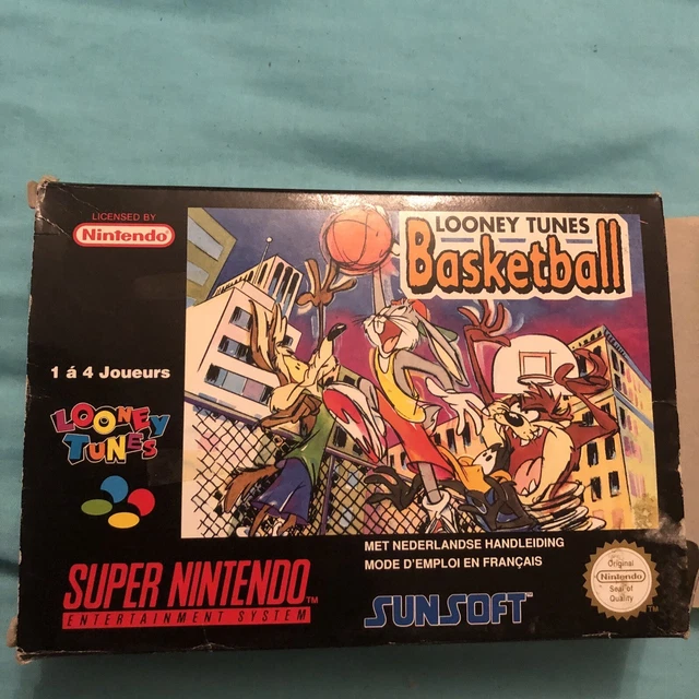 LOONEY TUNES BASKETBALL SNES Super Nintendo Complet Version Pal EUR