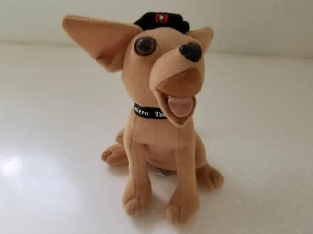 Vintage Taco Bell Chihuahua Dog !Yo Quiero with Beret Hat