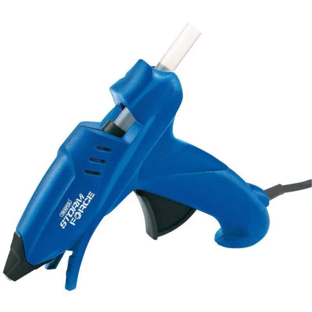 Draper 100w Electric Glue Gun + 6 Hot Melt Glue Sticks Storm Force Craft & Hobby