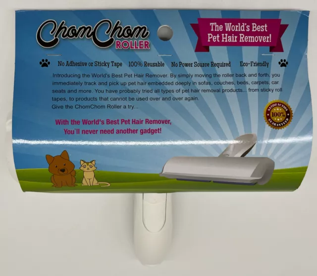 *NEW* ChomChom Pet Hair Remover Roller - Reusable Cat and Dog Hair & Fur Remover