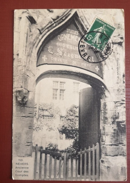 Cpa 58 Nevers - Ancienne Cour Des Comptes