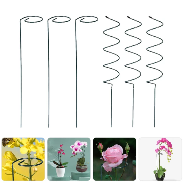 Supporto per piante rampicanti, traliccio per piante rampicanti, supporto per stelo in polipropilene, 2 pezzi, telaio di supporto per piante da giardino per piante in rattan, clematide, gloria