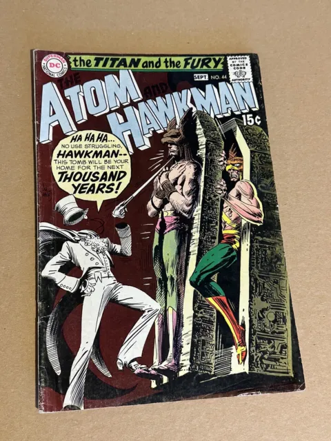 Atom Hawkman  the Titan & the Fury #44