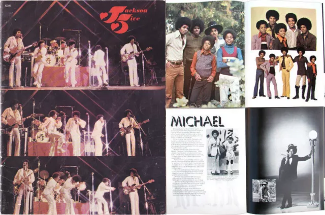 Michael Jackson 5 Five J5 Programme Jacksons USA TOUR Program 1971