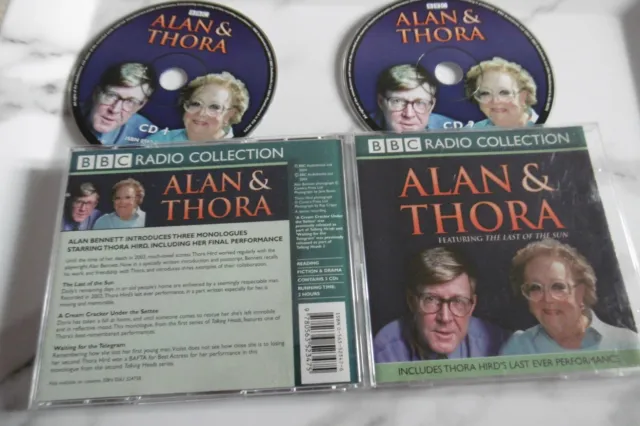 Alan & Thora BBC Radio Audio 2 CD Alan Bennett Thora Hird 2 Horas Last De Sol