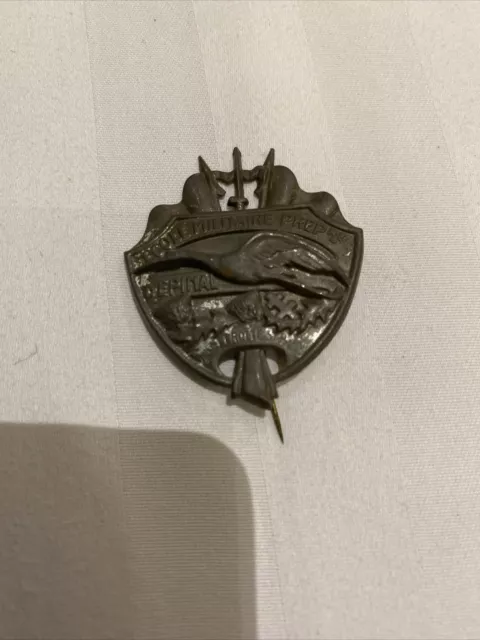 Insigne  de journée École Militaire Préparatoire d'ÉPINAL rare vosges