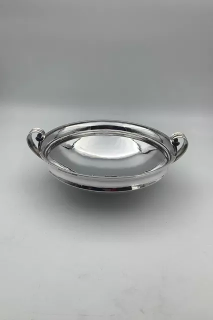 Georg Jensen Plata de Ley Art Déco Cuenco No 690