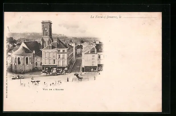 CPA La Ferté-sous-Jouarre, Vue de l´Eglise