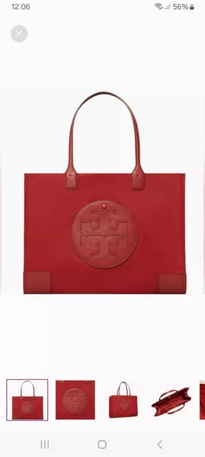 Tory Burch, Ella Logo Tote Bag, NWT, MSRP $248