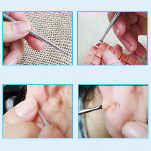 Flexible Copper Ear Massage Acupuncture Probe Detecting Pen Probe Stick MassH-ml