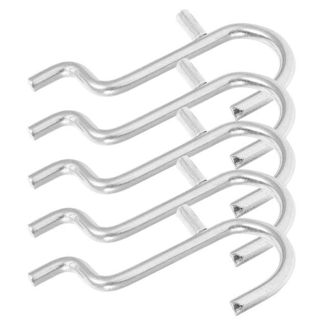 Wolfcraft Crochets De Rangement Pour Panneau Perforé | 6 × 42 × 38 Cm