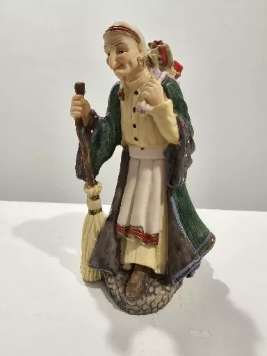 The International Santa Claus Collection Italy La Befana Figurine Ornament  SC005