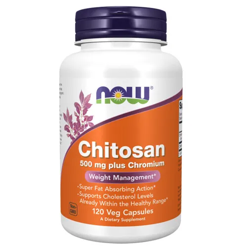 Chitosan plus cromo 500 mg 120 cápsulas ya alimentos