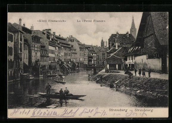 CPA Strasbourg, La Petite France 1905