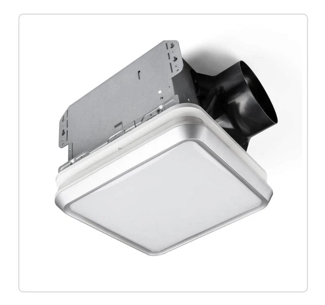 HAMPTON BAY 160 CFM Ceiling Mount Bathroom Exhaust Fan with LED Light