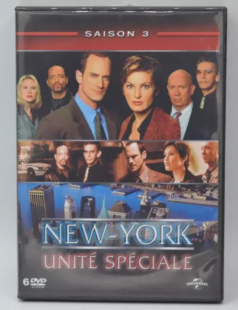 New York unité spéciale - Saison 3 - intégrale coffret - 6 dvd - DVD