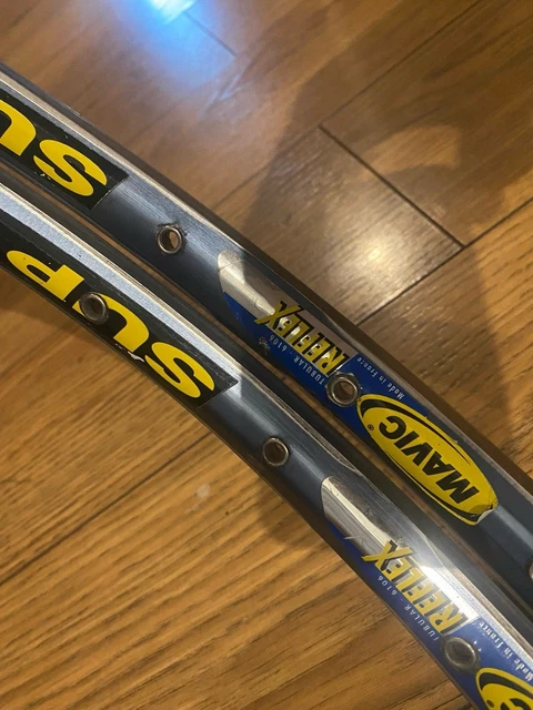 Roues Vélo Vintage Mavic Sup Ceramic SSC - Moyeux Shimano, 36 Rayons, 8 Vitesses, Occasion