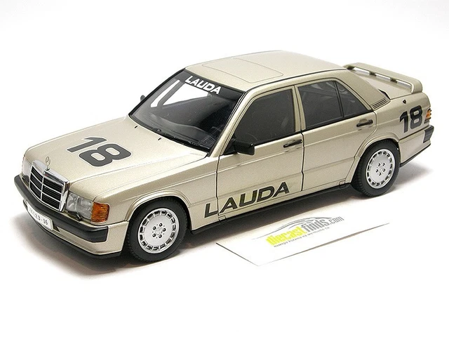 MERCEDES 190E 2.3-16 V 1984 NÜRBURGRING LAUDA 1:18 AUTOART (Neu und