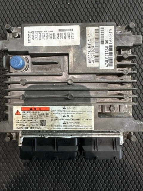 Isuzu 4LE2 Engine Control Module ECM ECU 898276954 L689519