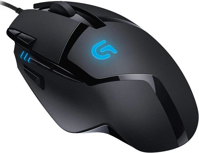 Logitech G402 Hyperion Fury Wired Gaming Mouse 4,000 DPI Lightweight