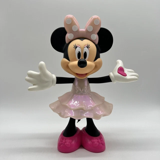 MINNIE MOUSE DOLL Rainbow Dazzle Talking Singing Interactive Light Up