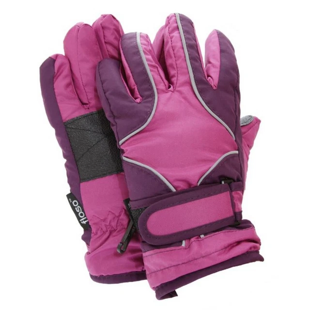 FLOSO Childrens/Kids Girls Heavy Duty Waterproof Padded Thermal (GL177)