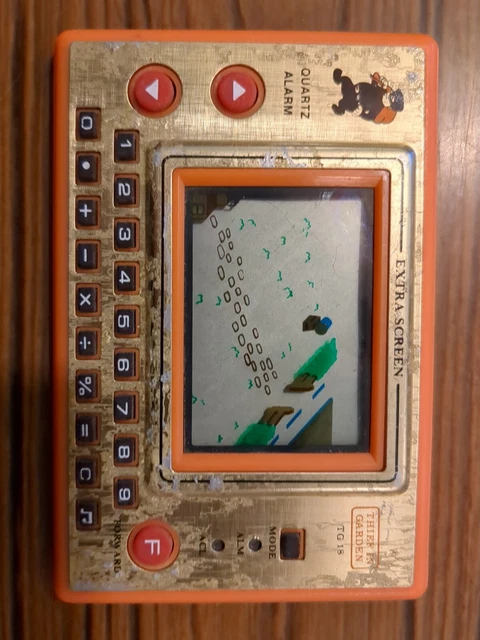 LCD game Tronica  Thief in garden