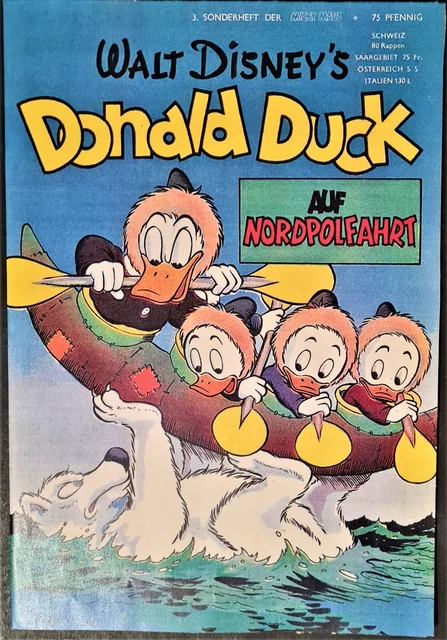 Micky Maus Sonderheft Heft Nr.3 Original  Ehapa 50 er  Restauriert (1081)