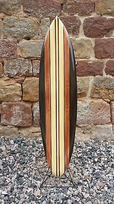SU 100 G Deko Surfboard  Surfbrett 100cm  Surfbretter  Holz surfen 