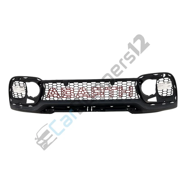 thumbnail image 2 of Abarth 500/595 Front Grill Letters – Series 4 (2016-2024) – Black & Red Clip-On Badge 2 of 6